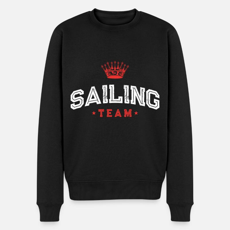 Equipe de voile - Pull Premium bio Homme - noir