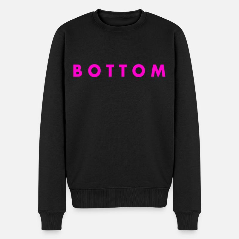 Bottom - Pull Premium bio Homme - noir