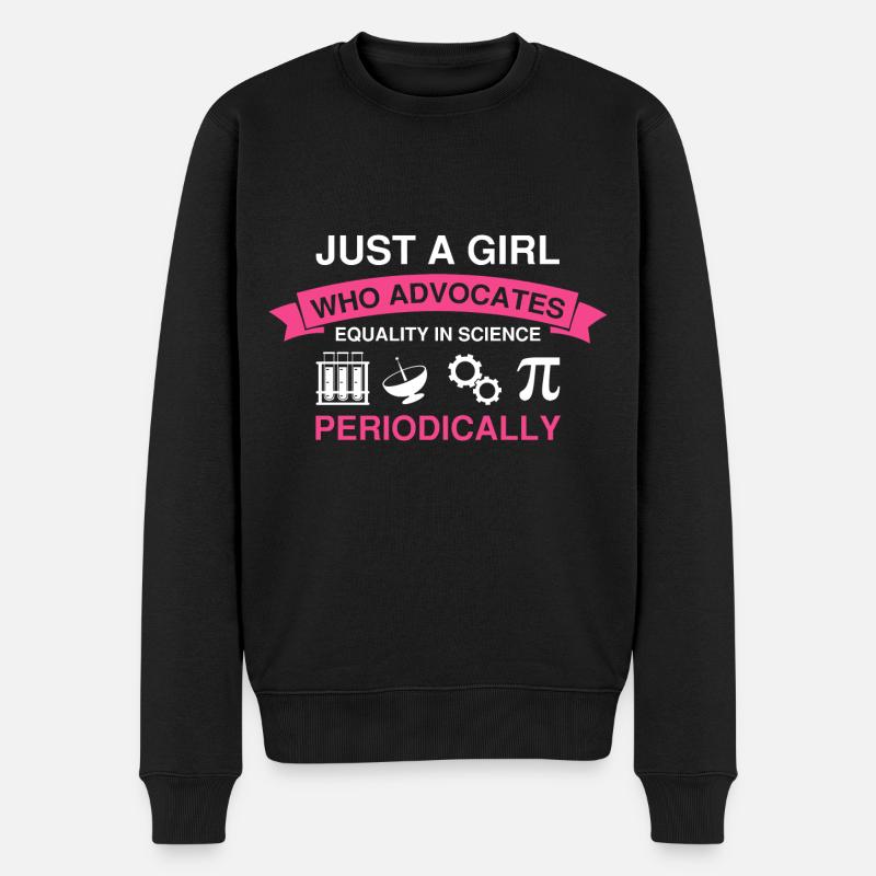Steminist Science Design for Women Science - Pull Premium bio Homme - noir