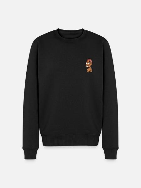 Rapper 2 Pac - Men's Premium Organic Jumper - black