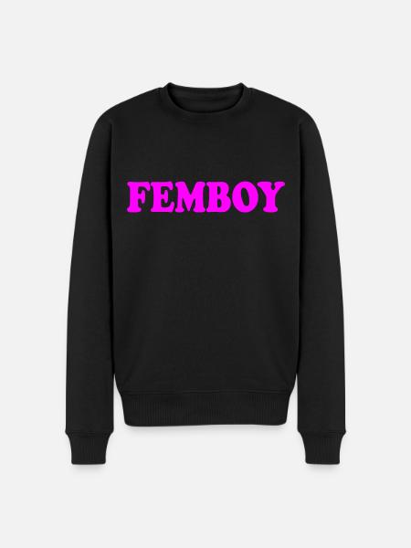 Femboy - Men's Premium Organic Jumper - black