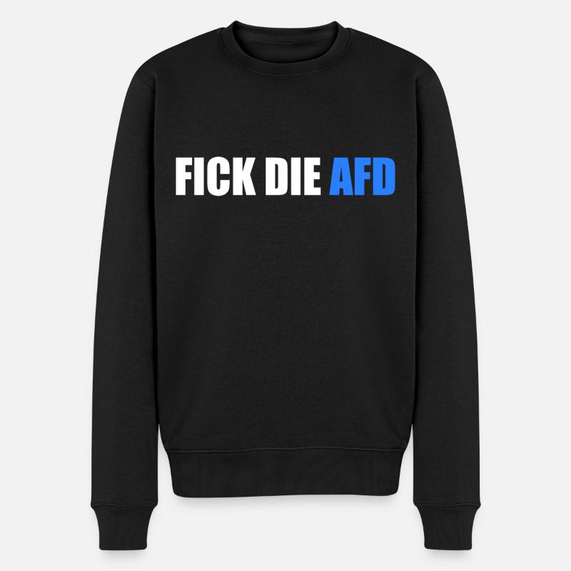Fuck l’afd - Pull Premium bio Homme - noir