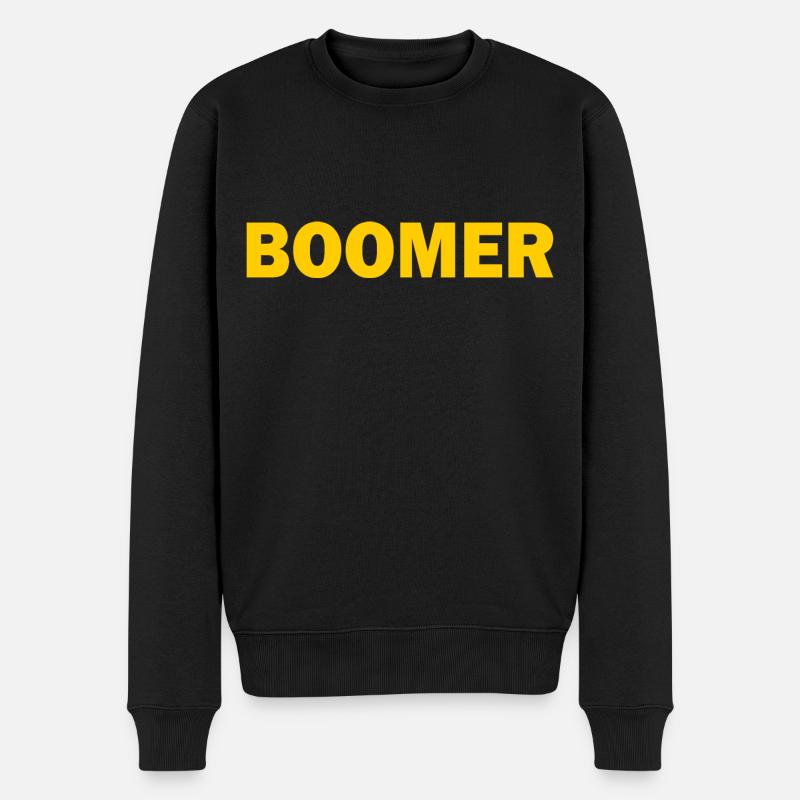 Boomer - Pull Premium bio Homme - noir
