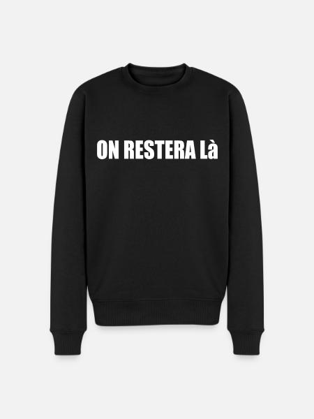 Leave it at that - Men's Premium Organic Jumper - black