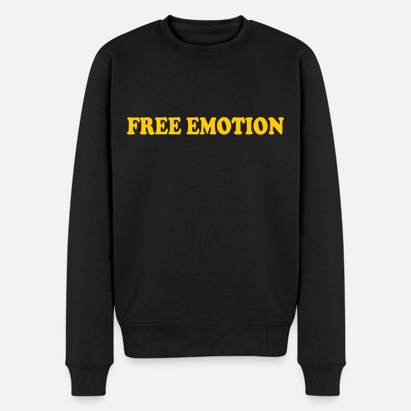 Free emotion - Pull Premium bio Homme - noir