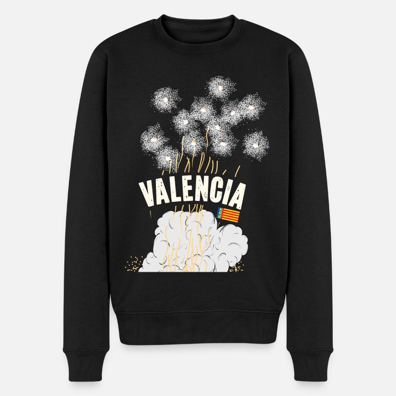 Fallas de Valencia Pyro - Men's Premium Organic Jumper - black