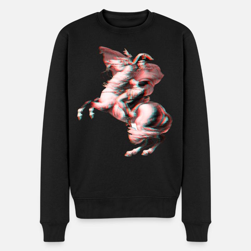 deluxe napoleon - Pull Premium bio Homme - noir