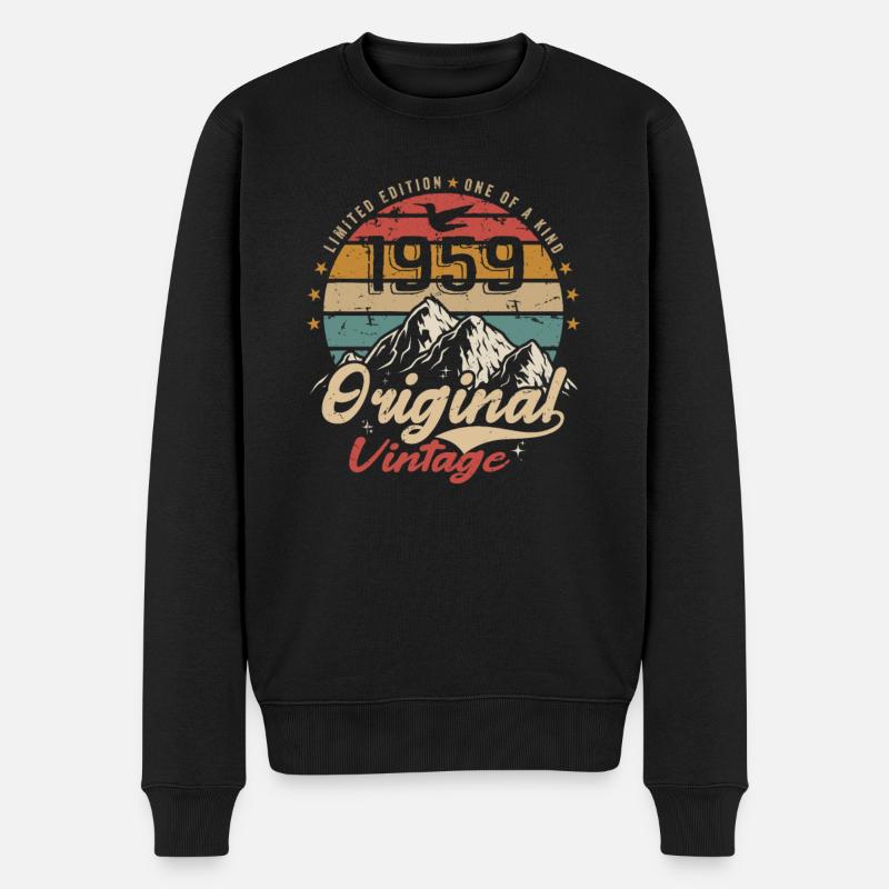 Original Vintage 1959 édition limitée 1959 - Pull Premium bio Homme - noir