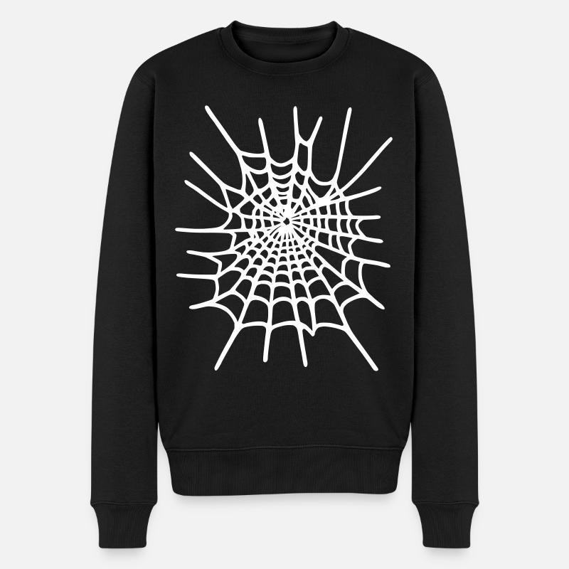 Toile d’araignée - Pull Premium bio Homme - noir