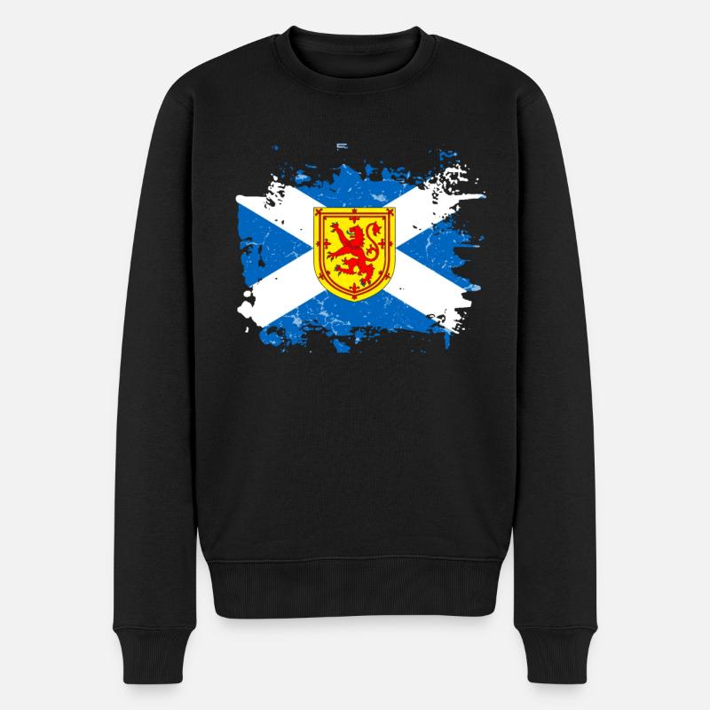 L'Ecosse - Pull Premium bio Homme - noir