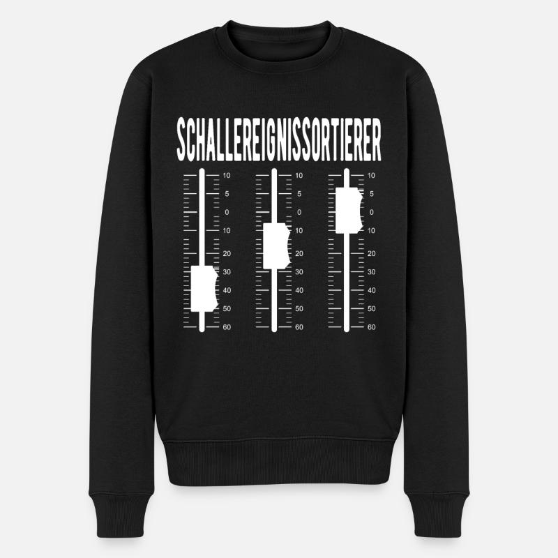 Technicien son Technicien événementiel - Pull Premium bio Homme - noir