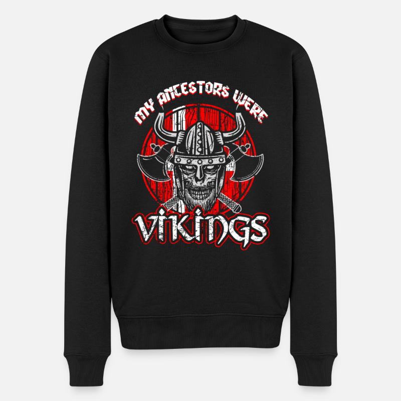 Viking danois - Pull Premium bio Homme - noir