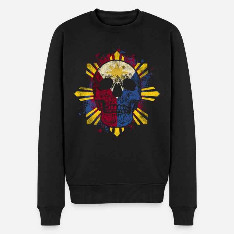 Philippines - Pull Premium bio Homme - noir