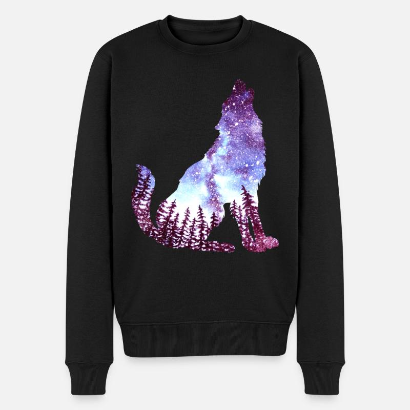 Loup - Pull Premium bio Homme - noir