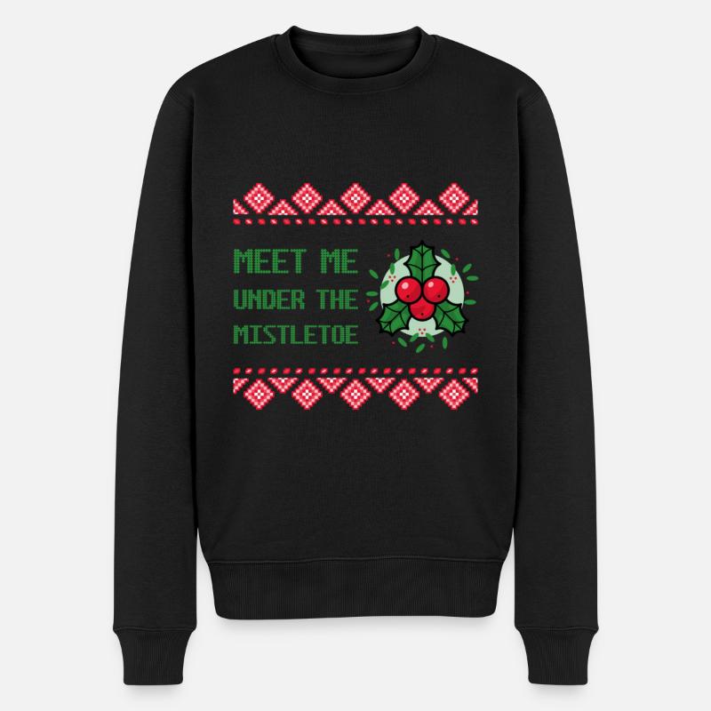Ugly Christmas Ugly Sweater - Pull Premium bio Homme - noir
