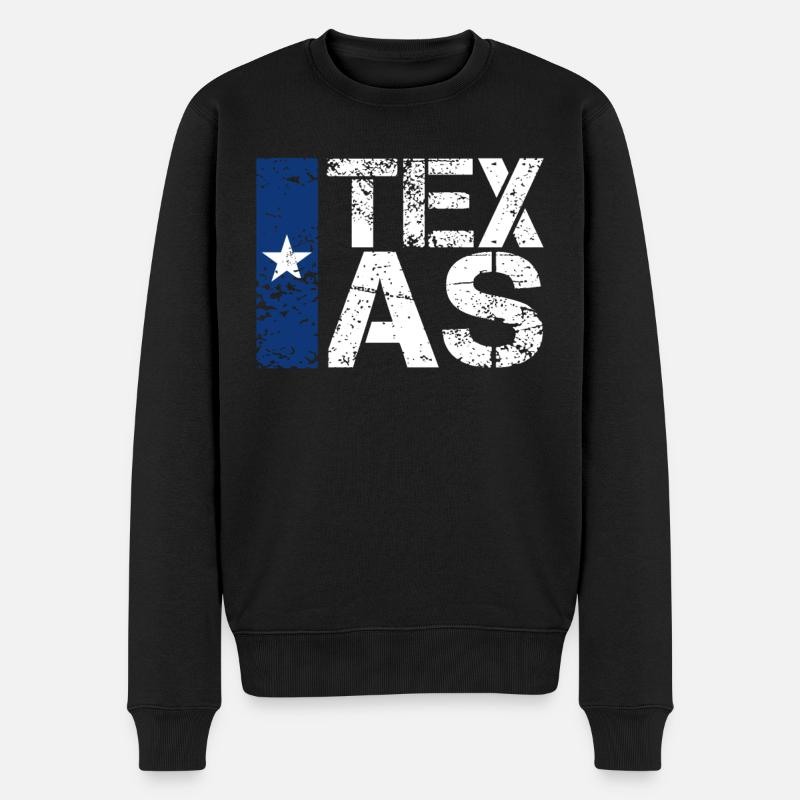 Texas - Pull Premium bio Homme - noir