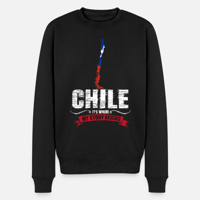 Chili - Pull Premium bio Homme - noir