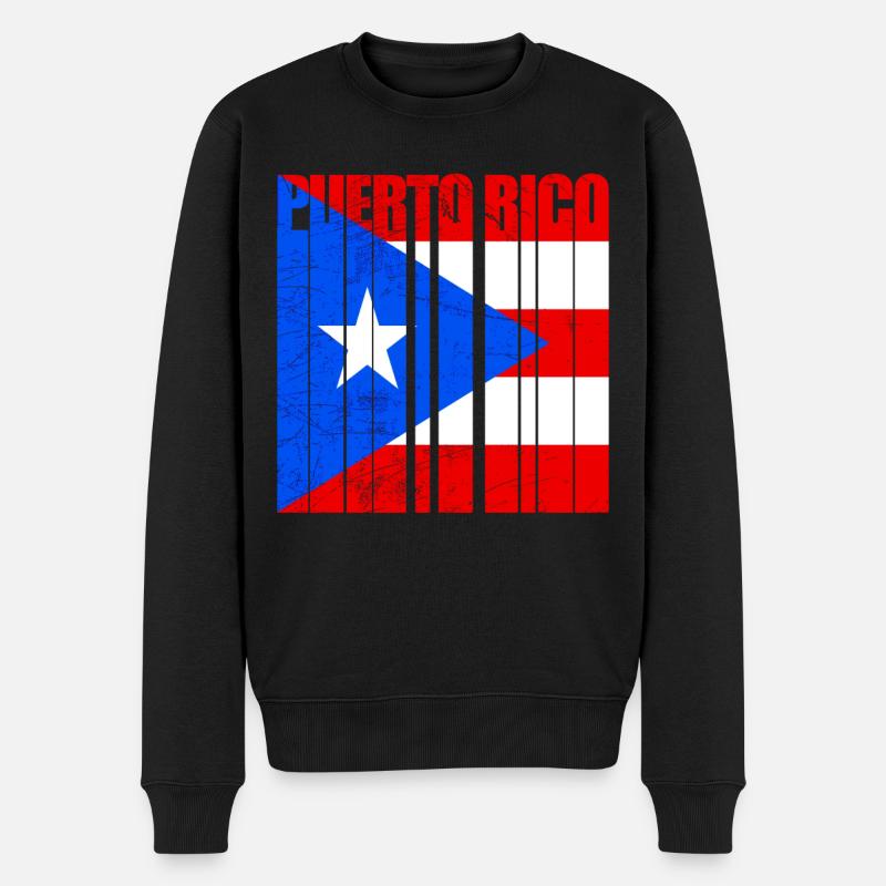 Puerto Rico - Pull Premium bio Homme - noir