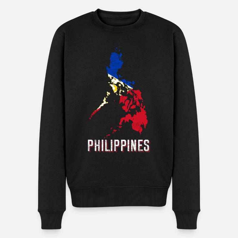 Philippines - Pull Premium bio Homme - noir