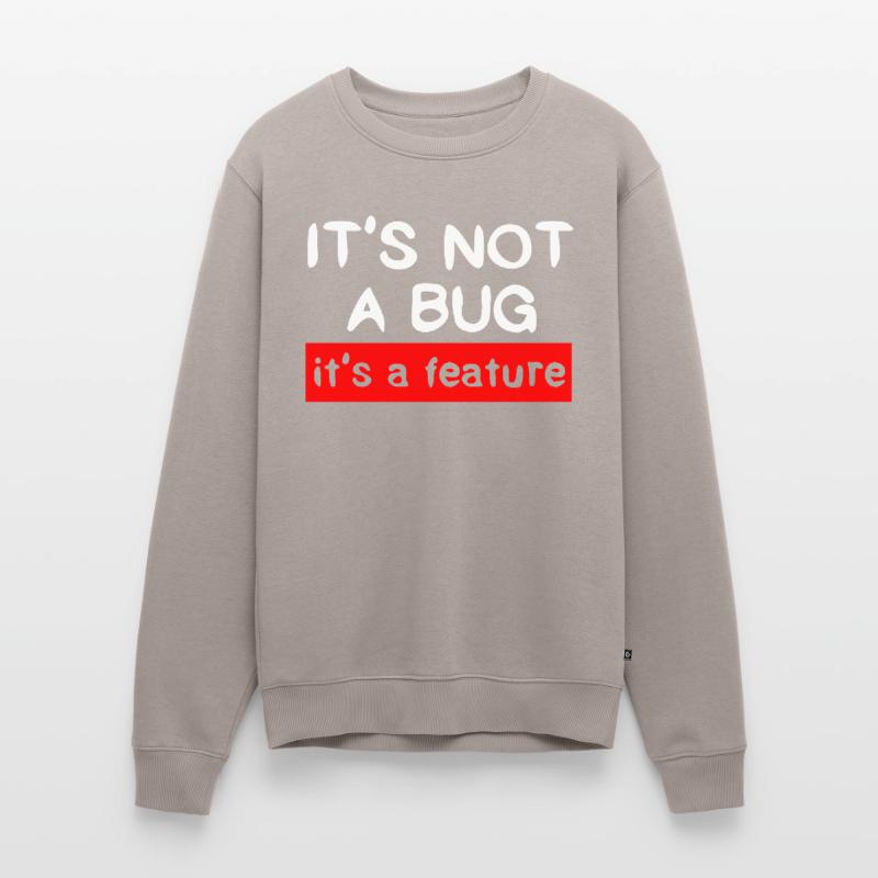 Programmer - Coder - Hacker - IT Men's Premium Organic Jumper