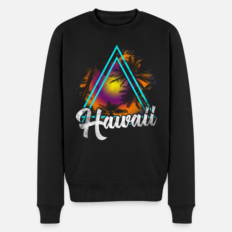 Hawaii - Pull Premium bio Homme - noir