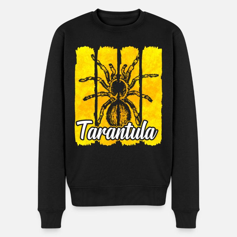 Tarentules d’oiseaux araignées - Pull Premium bio Homme - noir