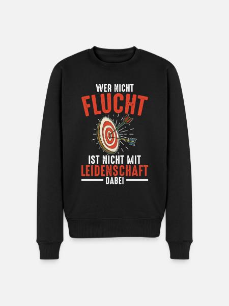 Bogenschützen Pfeil & Bogen Geschenk - Männer Premium Bio Pullover - Schwarz