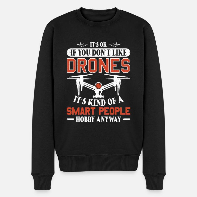 Drone Pilot Quadcopter. - Pull Premium bio Homme - noir