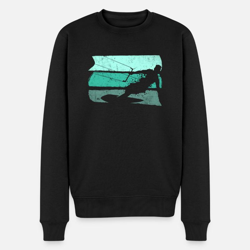 Kitesurf Kiter - Pull Premium bio Homme - noir