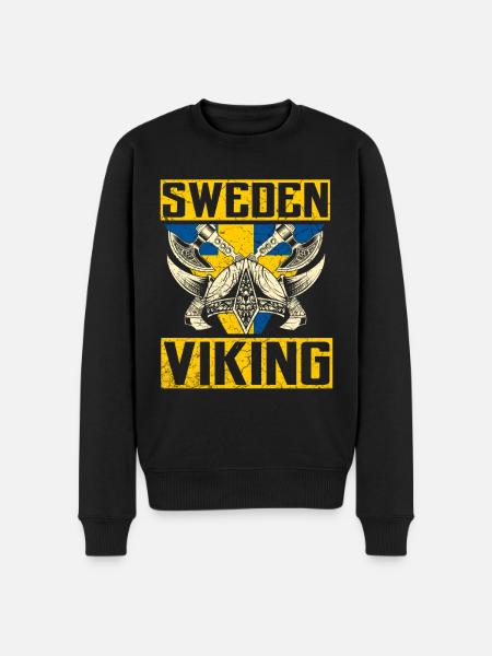 Suède Vikings - Pull Premium bio Homme - noir