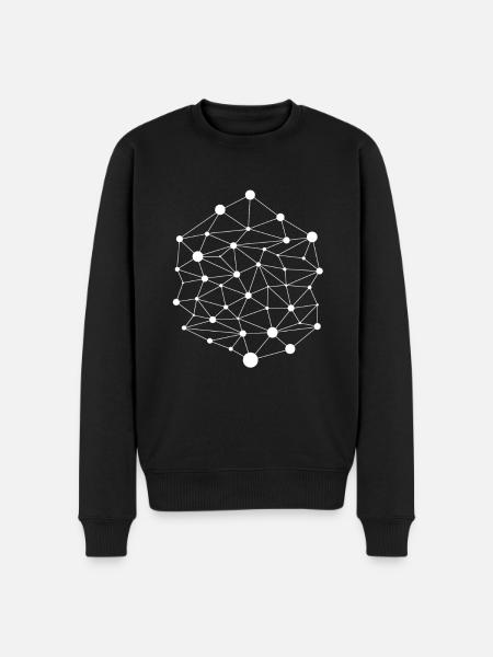 Blockchain Technology Cryptocurrency Exchange Block - Men's Premium Organic Jumper - black