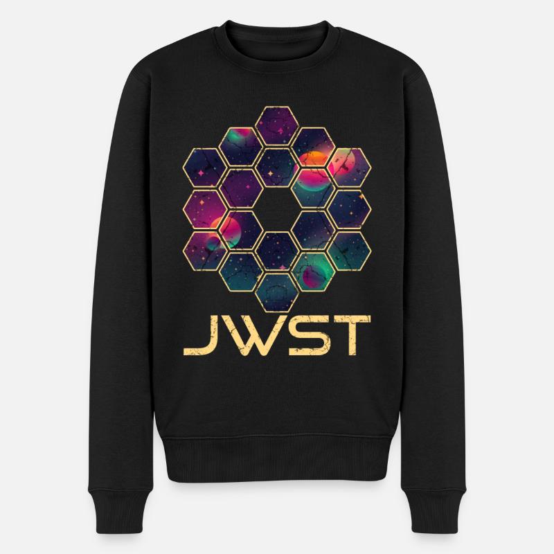 Télescope spatial James Webb - Pull Premium bio Homme - noir