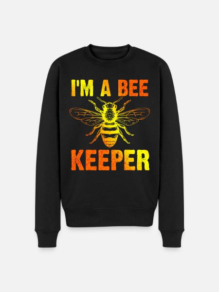 Beekeeper Beekeeper Beekeeper - Men's Premium Organic Jumper - black