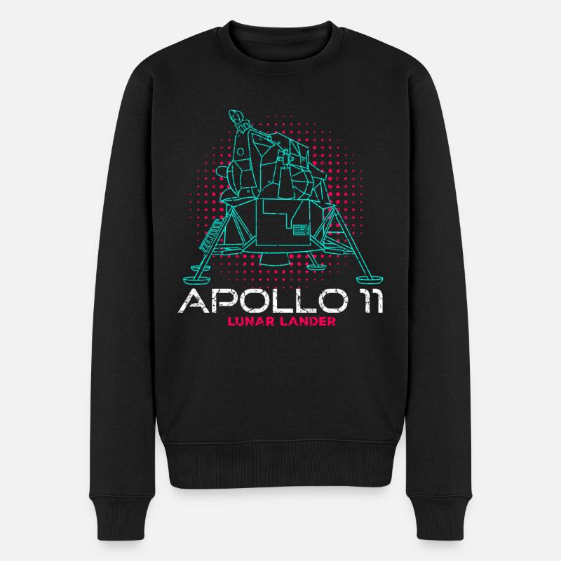 Apollo Lunar Module - Men's Premium Organic Jumper - black
