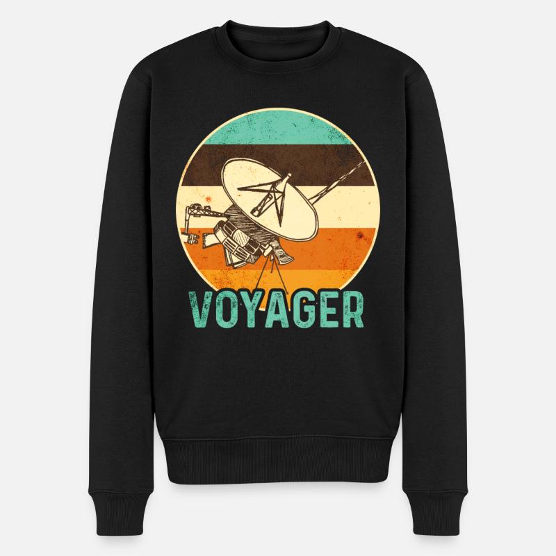 Sonde spatiale Voyager - Pull Premium bio Homme - noir
