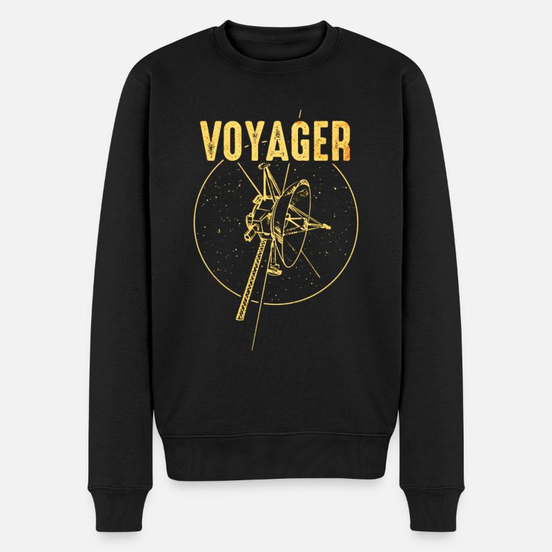 Sonde spatiale Voyager - Pull Premium bio Homme - noir