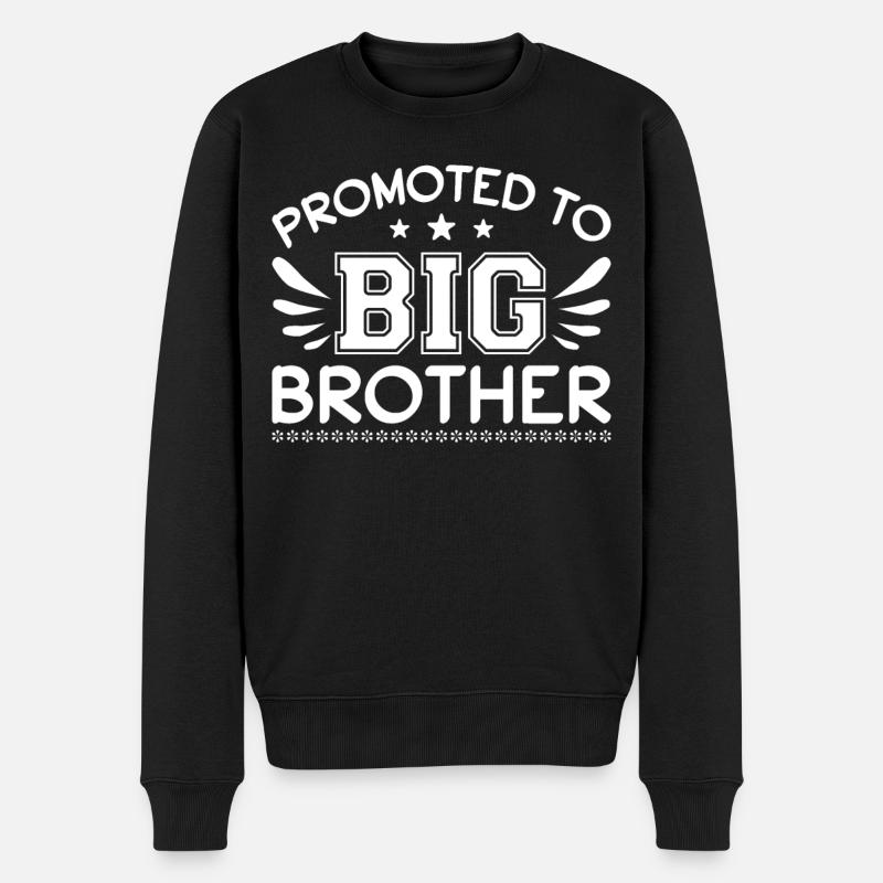 Frère-à-être-frère-à-être - Pull Premium bio Homme - noir