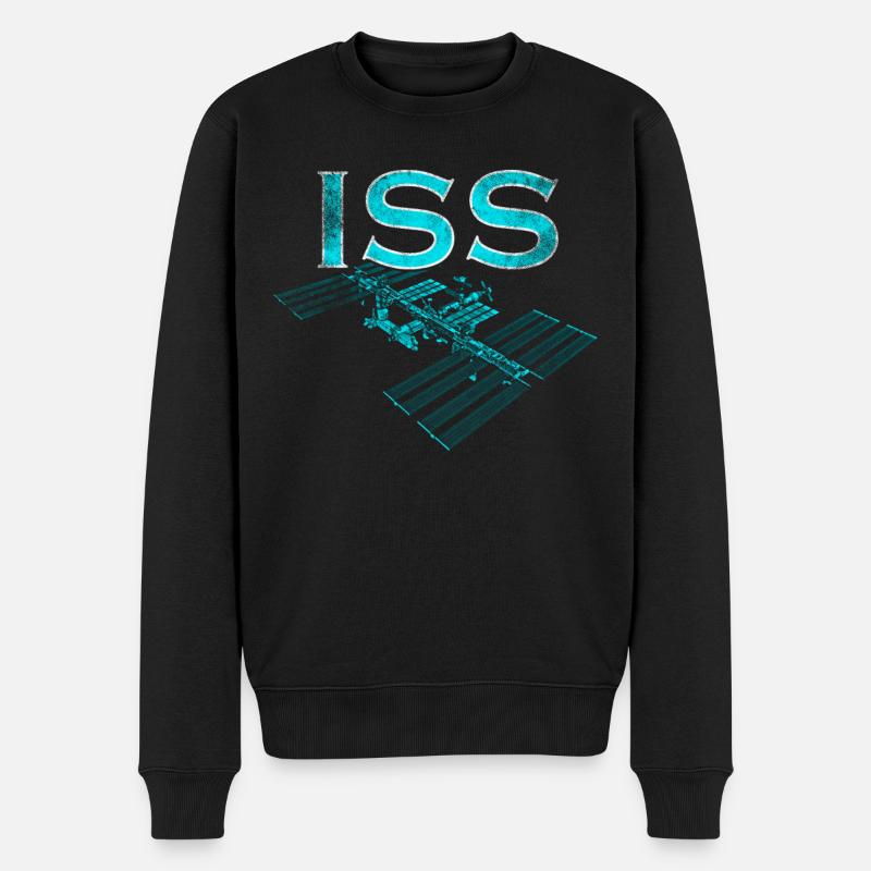 Station spatiale internationale ISS - Pull Premium bio Homme - noir