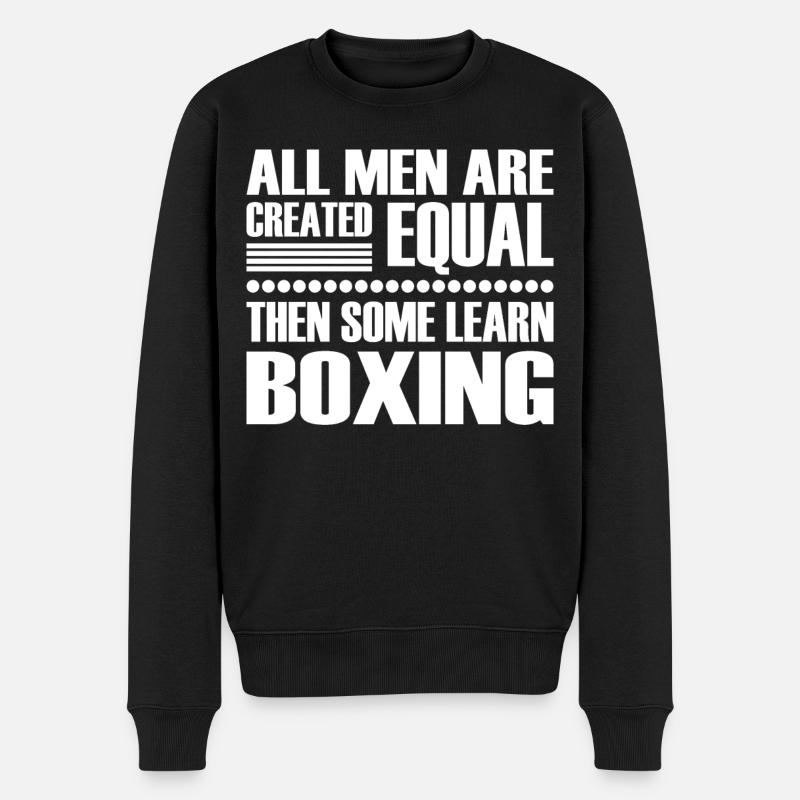 Kickboxing Karaté Boxe - Pull Premium bio Homme - noir