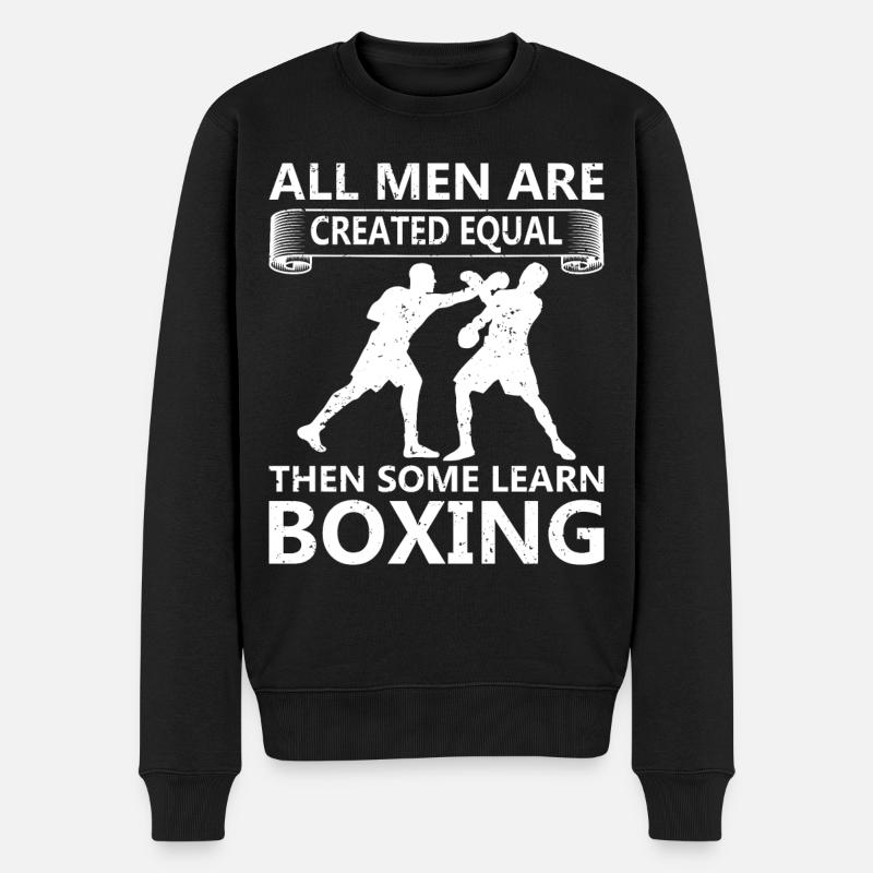 Kickboxing Karaté Boxe - Pull Premium bio Homme - noir