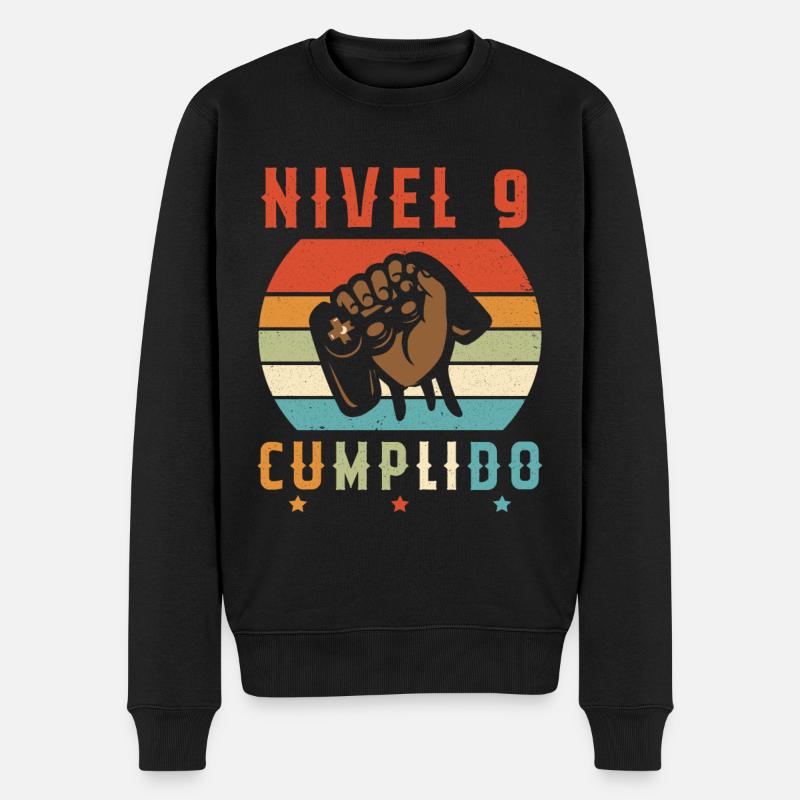 Niveau 9 complete - Pull Premium bio Homme - noir