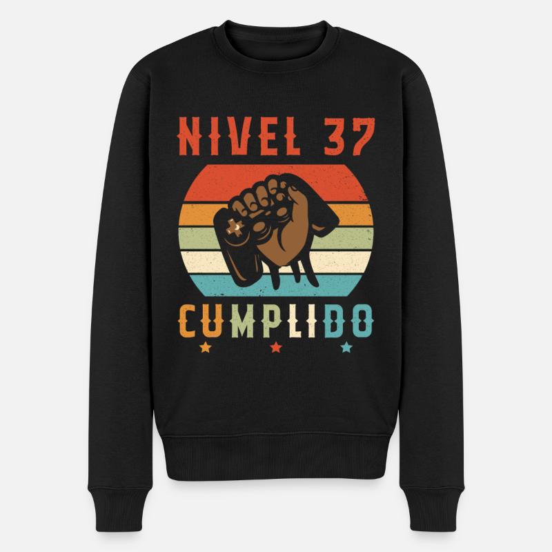 Niveau 37 complete - Pull Premium bio Homme - noir