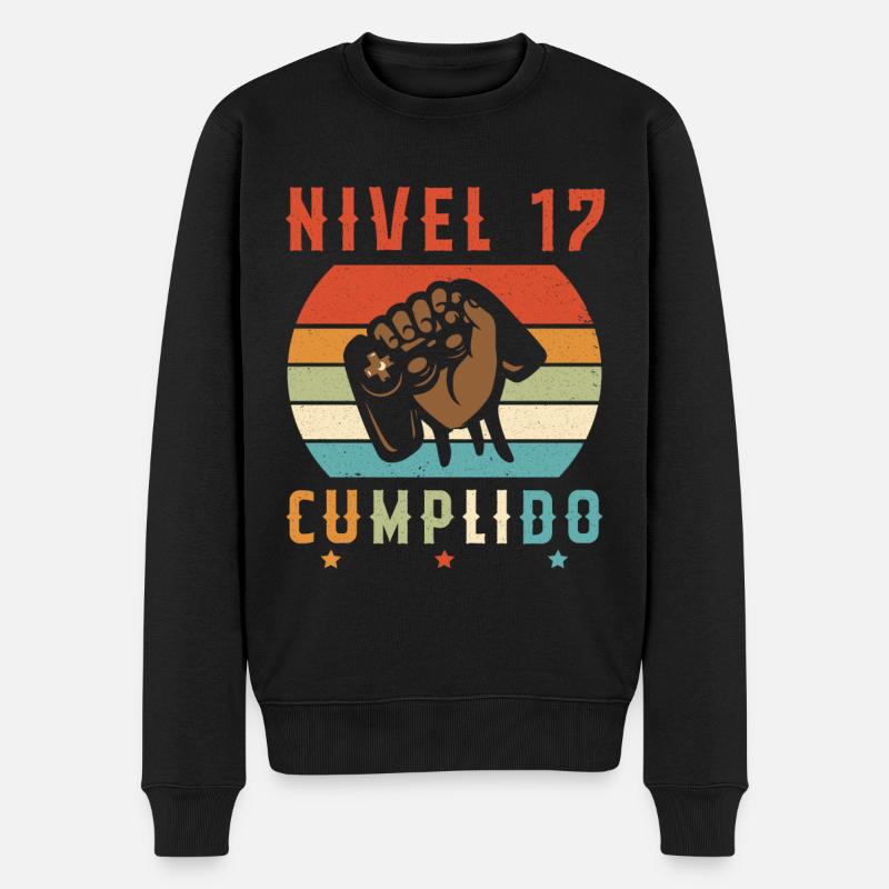 Niveau 17 complete - Pull Premium bio Homme - noir