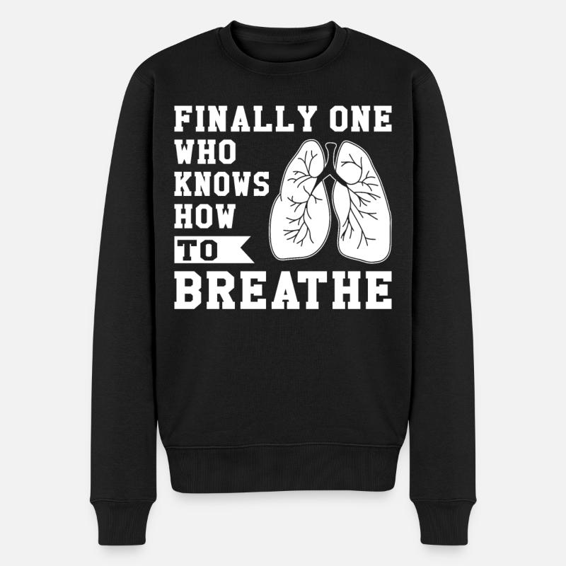 Inhalothérapeutes Inhalothérapeutes Ergothérapeutes - Pull Premium bio Homme - noir