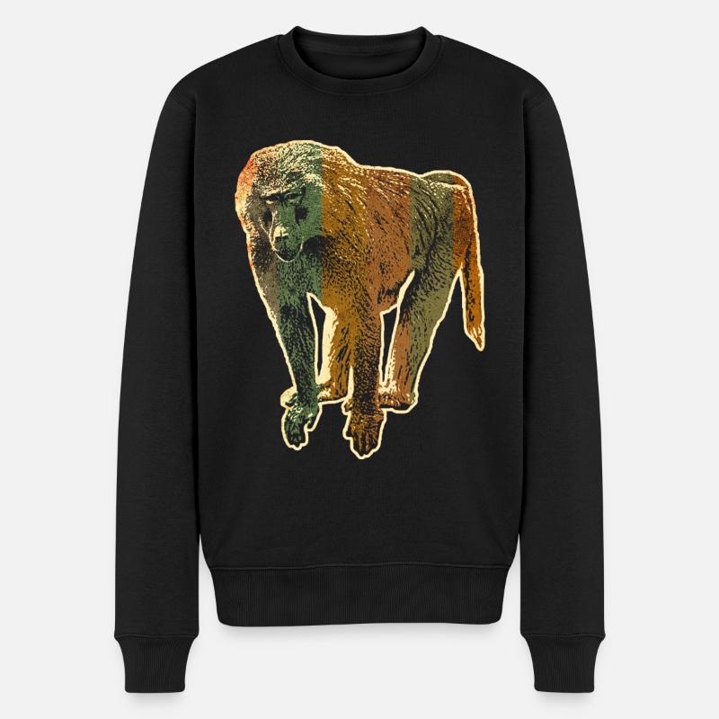 Babouin - Pull Premium bio Homme - noir