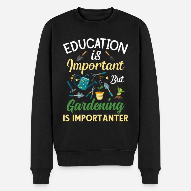 Jardinage Jardinier Profession Hobby Jardinier - Pull Premium bio Homme - noir