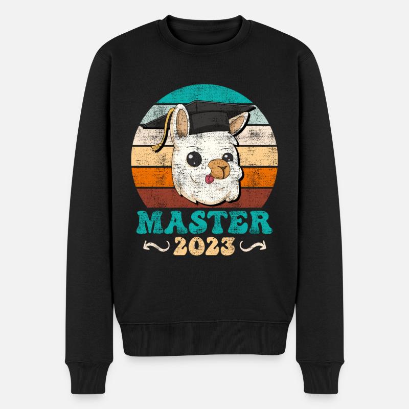 Master Abschluss Master 2023 - Männer Premium Bio Pullover - Schwarz