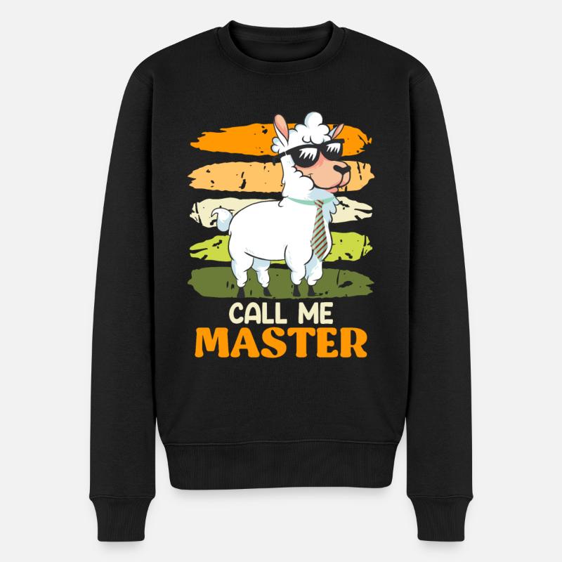 Appelez-moi Master - Pull Premium bio Homme - noir