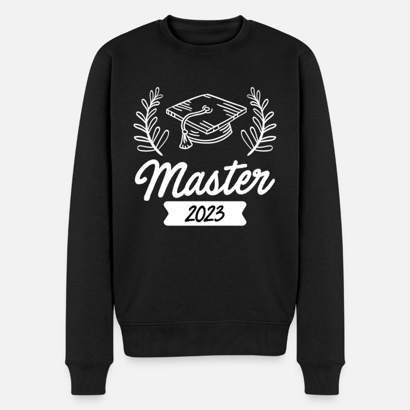 Master 2023 Programme Master Master - Pull Premium bio Homme - noir