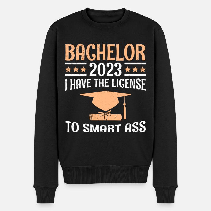 Licence pour baccalauréat. - Pull Premium bio Homme - noir